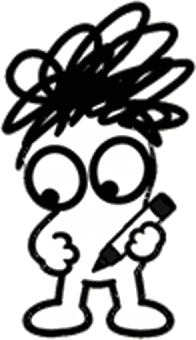 dood, running with his marker