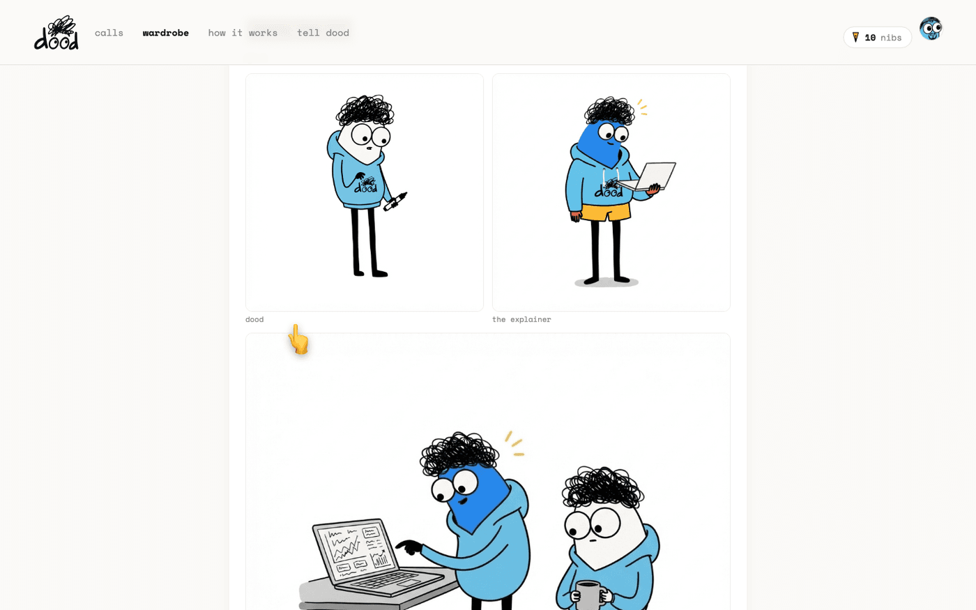 Fit and check — Your logo and colours on the doodz